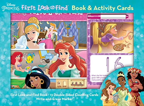 First Look and Find: Book & Activity Cards (Disney Princess)