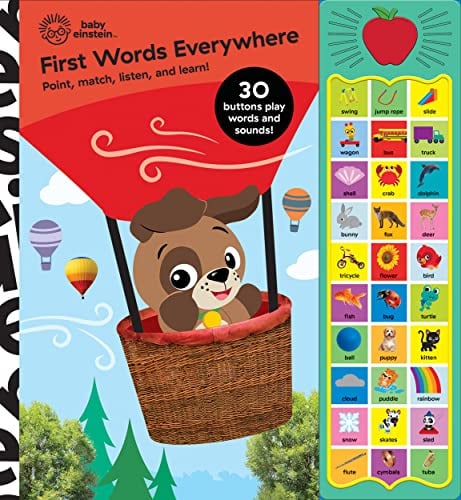 First Words Everywhere: Point, Match, Listen, and Learn! Play-A-Sound (Baby Einstein)