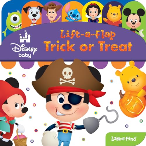 Trick or Treat: Lift-a-Flap (Disney Baby, Look and Find)