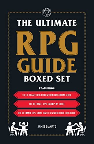 The Ultimate RPG Guide Boxed Set (Character Backstory Guide/Gameplay Guide/Master's Worldbuilding Guide