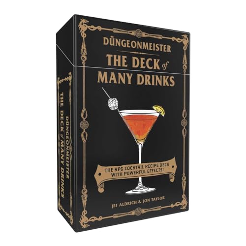 Düngeonmeister: The Deck of Many Drinks: The RPG Cocktail Recipe Deck With Powerful Effects!