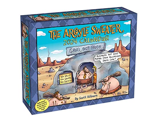 The Argyle Sweater 2024 Day-to-Day Calendar