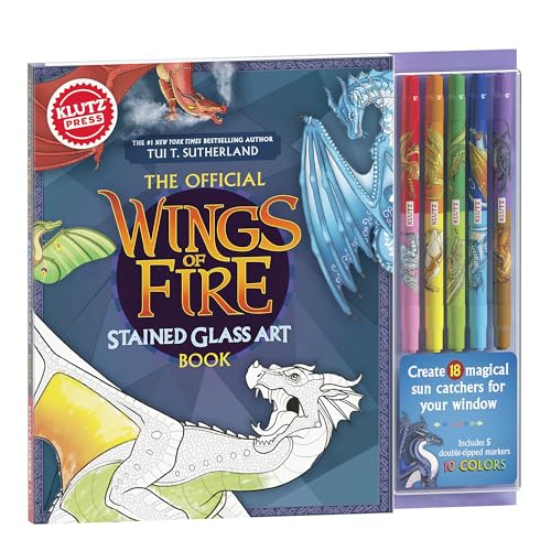 The Official Wings of Fire Stained Glass Art