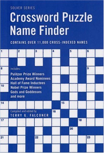 Crossword Puzzle Name Finder (Paperback)