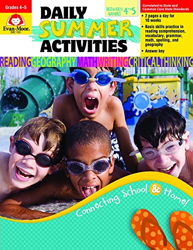 Daily Summer Activities (Between Grades 4-5)