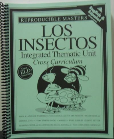 Los Insectos: English and Spanish In One Book (Reproducible Masters)