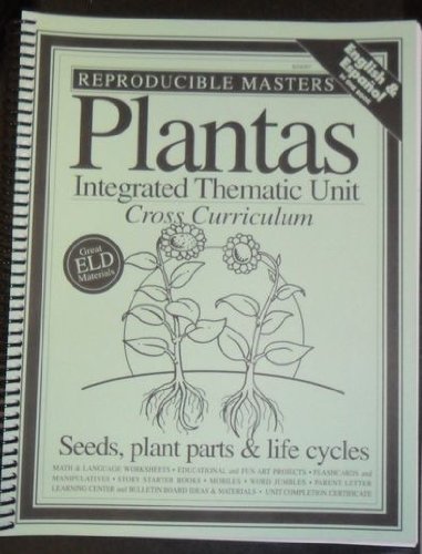Plantas: English and Spanish In One Book (Reproducible Masters)