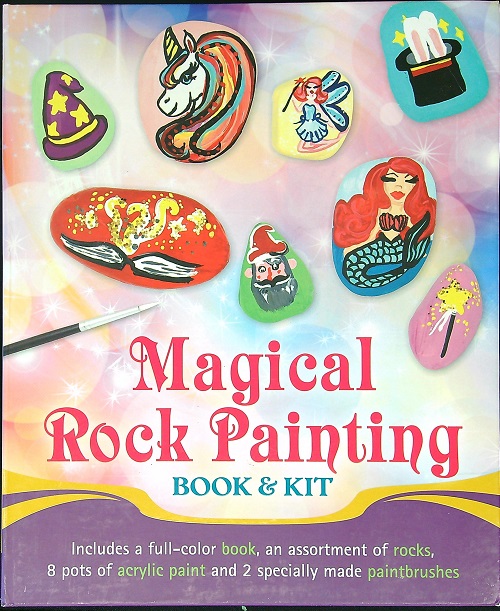 Magical Rock Painting Book & Kit