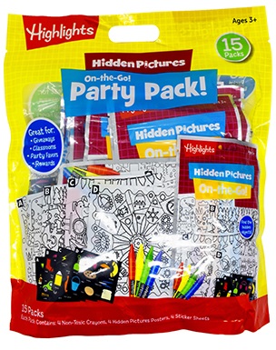Hidden Pictures On-the-Go Party Pack (15 Packs)