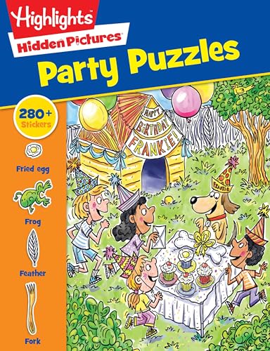 Party Puzzles (Sticker Hidden Pictures)