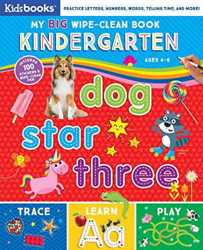 Kindergarten (My Big Wipe-Clean Book)