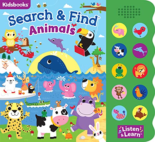 Search & Find: Animals Listen & Learn
