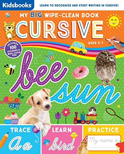 Cursive (My Big Wipe-Clean Book)