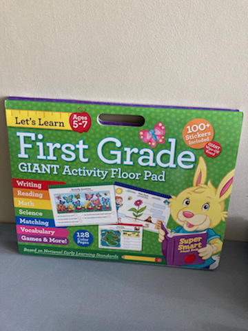 First Grade Giant Activity Floor Pad (Let's Learn, Ages 5-7)