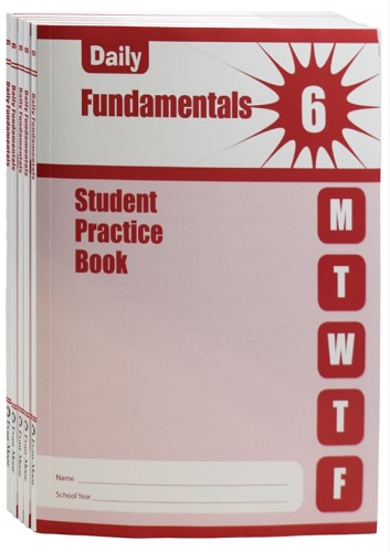 Daily Fundamentals, Grade 6 Individual Student Practice Book (5 Book Pack)