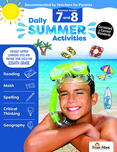 Daily Summer Activities (Between Grades 7-8)