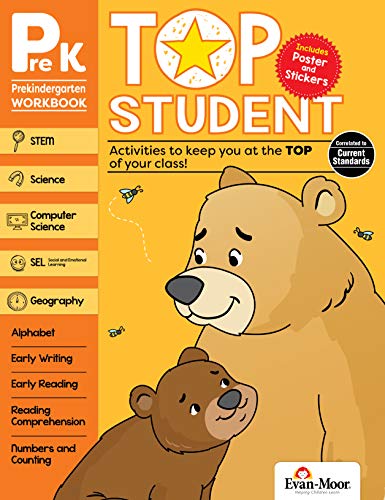 Top Student Grade PreK: Prekindergarten Workbook