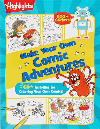 Make Your Own Comic Adventures: 65+ Activities for Creating Your Own Comics!