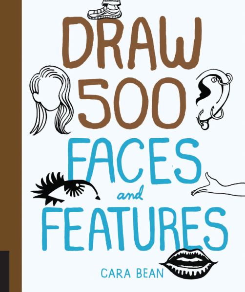 Draw 500 Faces and Features (Paperback)
