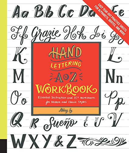Hand Lettering A to Z Workbook - Paperback