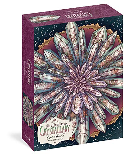The Illustrated Crystallary: Garden Quartz 750-Piece Puzzle