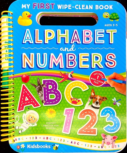 Alphabet and Numbers (My First Wipe-Clean Book)