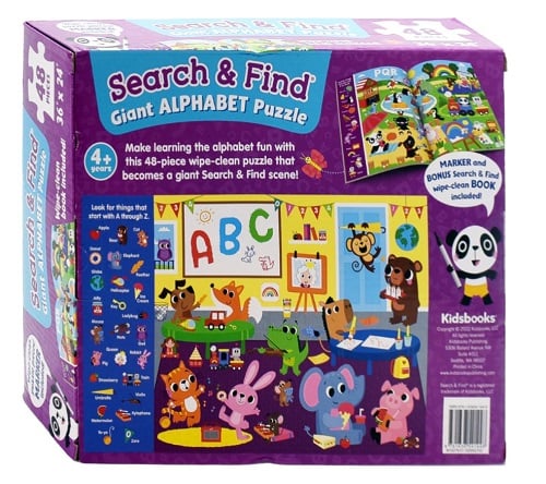 Search & Find Giant Alphabet 48 Piece Puzzle