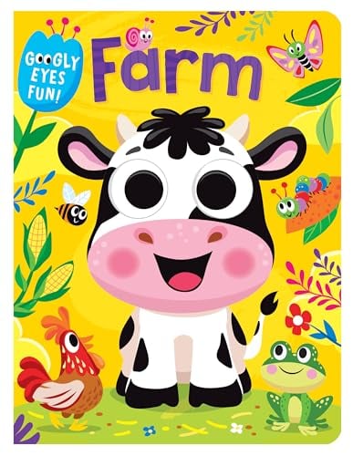 Farm: Board Book With Googly Eyes