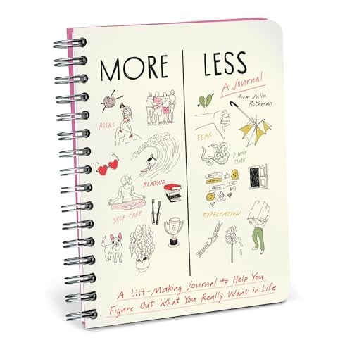 More/Less: A List-Making Journal to Help You Figure Out What You Really Want in Life