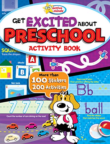 Get Excited About Preschool Activity Book (Active Minds)