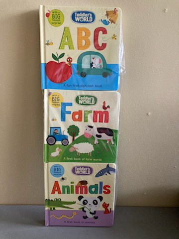 Toddler's World Boxed Set (ABC/Farm/Animals)