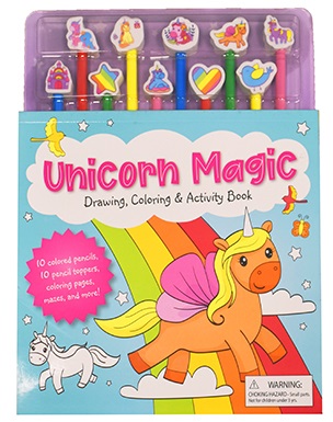 Unicorn Magic: Drawing, Coloring & Activity Book