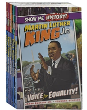 Show Me History! Leaders (Martin Luther King Jr./Harriet Tubman/Sacagawea/Susan B. Anthony/George Washington)