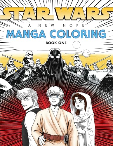 Manga Coloring (Star Wars: A New Hope, Bk. 1)