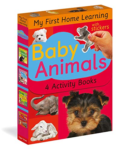 Baby Animals: 4 Activity Books (My First Home Learning)