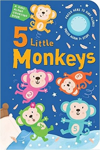 5 Little Monkeys: A Sing-Along Counting Book
