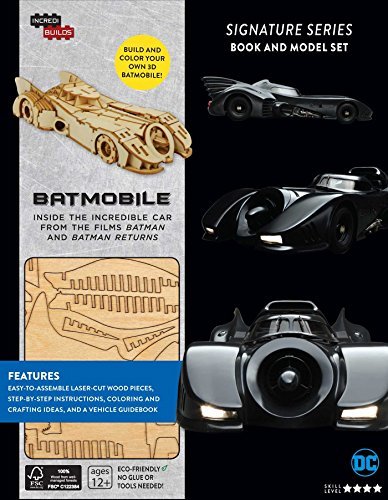 Batmobile Signature Series Book and Model Set (IncrediBuilds)