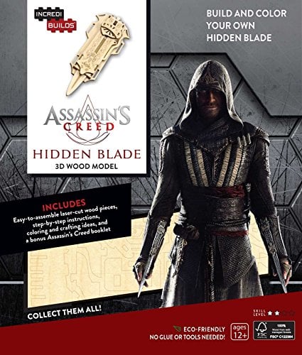 Hidden Blade 3D Wood Model (Assassin's Creed Incredi Builds)