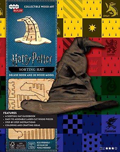 Harry Potter: Sorting Hat Deluxe Book and Model Set (IncrediBuilds)
