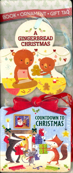 Book Ornament Gift Tag (A Gingerbread Christmas/Countdown to Christmas)