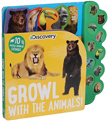 Growl with the Animals! 10-Button Sound Books (Discovery)
