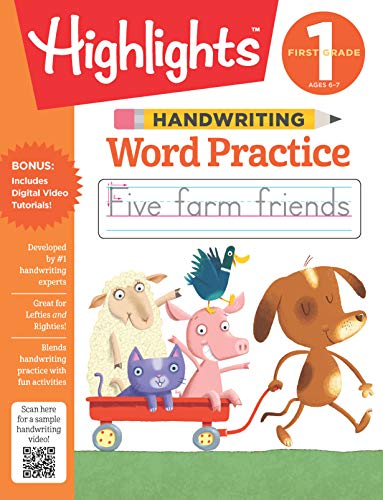 Handwriting: Word Practice (Highlights Handwriting Practice Pads, Grade 1)