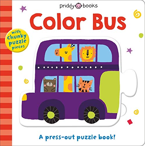 Color Bus: A Press-Out Puzzle Book
