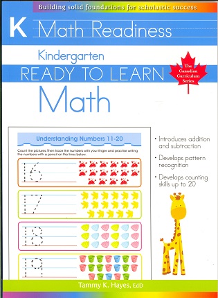 Kindergarten Math (Ready to Learn, Canadian Curriculum Series)