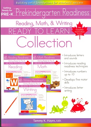 Getting Ready for Pre-K Collection (Ready to Learn, Canadian Curriculum Series)