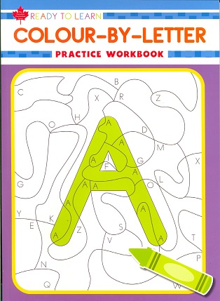 Colour-By-Letter (Ready to Learn, Canadian Curriculum Series)