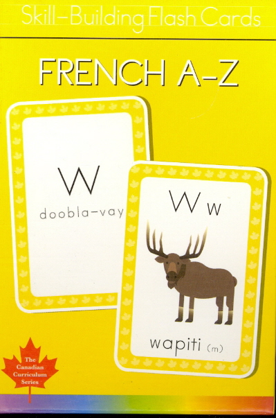 Fench A-Z Skill Building Flash Cards (Canadian Curriculum Series)