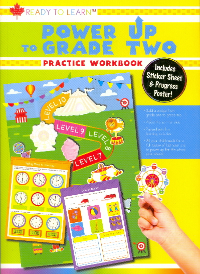 Power Up to Grade Two Practice Workbook (Ready to Learn, Canadian Curriculum Series)
