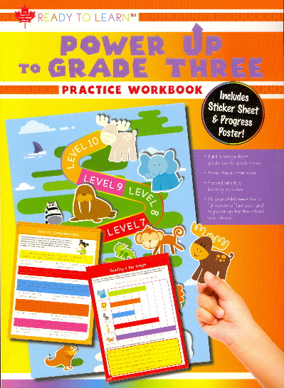 Power Up to Grade Three Practice Workbook (Ready to Learn, Canadian Curriculum Series)