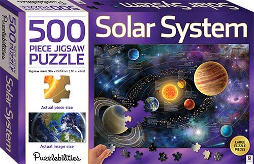 Solar System: 500 Piece Jigsaw Puzzle (Puzzlebilities)